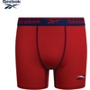 image:imageReebok Boys Underwear 4 Pack Performance MoistureWicking Boxer Briefs  Lightweight MoistureWicking Fabric Keeps Skin Dry Flexible StayPut Legs Prevent Riding Up During ActivityChinese RedCobalt BlueMedium GreyBlue Depths Print