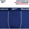 image:imageReebok Boys Underwear 4 Pack Performance MoistureWicking Boxer Briefs  Lightweight MoistureWicking Fabric Keeps Skin Dry Flexible StayPut Legs Prevent Riding Up During ActivityChinese RedCobalt BlueMedium GreyBlue Depths Print