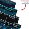 image:imageReebok Boys Underwear 8 Pack Performance MoistureWicking Boxer Briefs  Lightweight Breathable MoistureWicking Fabric Keeps Kids Cool and Dry Flexible Fit Reduces BunchingMaritime BlueTeal BlueBlackPool Blue Print