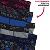 image:imageReebok Boys Underwear 8 Pack Performance MoistureWicking Boxer Briefs  Lightweight Breathable MoistureWicking Fabric Keeps Kids Cool and Dry Flexible Fit Reduces BunchingBlack PrintStone GreySurf the Web