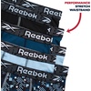 image:imageReebok Boys Underwear 8 Pack Performance MoistureWicking Boxer Briefs  Lightweight Breathable MoistureWicking Fabric Keeps Kids Cool and Dry Flexible Fit Reduces BunchingBlack PrintLight BlueBlackLegion Blue