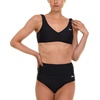 image:imageReebok Bralette Bikini Sets for Women High Waisted Bikini Bottoms Womens Swimsuits Athletic Sporty Bathing SuitBlack