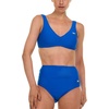 image:imageReebok Bralette Bikini Sets for Women High Waisted Bikini Bottoms Womens Swimsuits Athletic Sporty Bathing SuitBlue