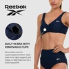 image:imageReebok Bralette Bikini Sets for Women High Waisted Bikini Bottoms Womens Swimsuits Athletic Sporty Bathing SuitNavy