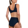 image:imageReebok Bralette Bikini Sets for Women High Waisted Bikini Bottoms Womens Swimsuits Athletic Sporty Bathing SuitNavy