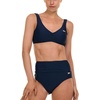 image:imageReebok Bralette Bikini Sets for Women High Waisted Bikini Bottoms Womens Swimsuits Athletic Sporty Bathing SuitNavy