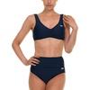 image:imageReebok Bralette Bikini Sets for Women High Waisted Bikini Bottoms Womens Swimsuits Athletic Sporty Bathing SuitNavy