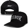 image:imageReebok Classic Hat  Snapback  Adjustable  Baseball Cap  Embroidered  Casual  Lifestyle  Athletic  Sports  RetroBlackWhite