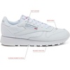 image:imageReebok Classic Leather Girls amp Boys Shoes for Kids Toddler Little Kid or Big Kid SneakersWhite