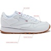 image:imageReebok Classic Leather Girls amp Boys Shoes for Kids Toddler Little Kid or Big Kid SneakersWhiteGum