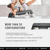 image:imageReebok Deck Multipurpose Adjustable Bench Aerobic Strength Training Incline and Decline White