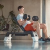 image:imageReebok Deck Multipurpose Adjustable Bench Aerobic Strength Training Incline and Decline White