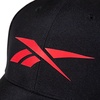 image:imageReebok Elite Hat  Baseball Cap  Fitted  Six Panel Design  Stretch Mesh  Athletic  Sports  Performance  BreathableElite  Black