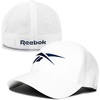 image:imageReebok Elite Hat  Baseball Cap  Fitted  Six Panel Design  Stretch Mesh  Athletic  Sports  Performance  BreathableElite  White