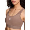 image:imageReebok High Speed Womens Medium Impact Sports Bra  with Removeable Cups amp Elastic Hem BandFossil