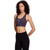 image:imageReebok High Speed Womens Medium Impact Sports Bra  with Removeable Cups amp Elastic Hem BandSmoky Volcano