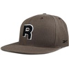 image:imageReebok Identity Vector Hat Adjustable Snapback Closure Flat Brim Heavyweight Acrylic CapIdentity Drop R  Brown