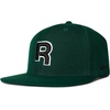 image:imageReebok Identity Vector Hat Adjustable Snapback Closure Flat Brim Heavyweight Acrylic CapIdentity Drop R  Collegiate Green