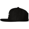 image:imageReebok Identity Vector Hat Adjustable Snapback Closure Flat Brim Heavyweight Acrylic CapIdentity Vector  BlackBlack