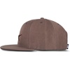 image:imageReebok Identity Vector Hat Adjustable Snapback Closure Flat Brim Heavyweight Acrylic CapIdentity Vector  Utility Brown