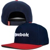 image:imageReebok Identity Vector Hat Adjustable Snapback Closure Flat Brim Heavyweight Acrylic CapOrginal  Vector Navy