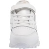 image:imageReebok Kids Classic Leather 2V ToddlerWhiteCarbonVector Blue