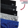 image:imageReebok Mens Low Rise Briefs  5 Pack Soft Stretch Performance Low Rise Mens Underwear TagFree Comfort BriefsBlackSurf the WebHeather GreyCharcoal HeatherBlack