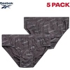 image:imageReebok Mens Low Rise Briefs  5 Pack Soft Stretch Performance Low Rise Mens Underwear TagFree Comfort BriefsBlueNavyGrape
