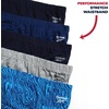 image:imageReebok Mens Low Rise Briefs  5 Pack Soft Stretch Performance Low Rise Mens Underwear TagFree Comfort BriefsMaritime BlueHeather GreyPrintBlue