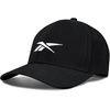 image:imageReebok Mens Range Hat  Golf  Sun Protection  Fitted  Six Panel  Stretch  Breathable  Lightweight  Recycled PolyesterBlack