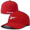 image:imageReebok Mens Range Hat  Golf  Sun Protection  Fitted  Six Panel  Stretch  Breathable  Lightweight  Recycled PolyesterRed