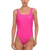 image:imageReebok One Piece Swimsuit Women Scoop Back High Cut Womens Bathing Suits One Piece Ladies Athletic Backless Swim SuitPink