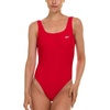 image:imageReebok One Piece Swimsuit Women Scoop Back High Cut Womens Bathing Suits One Piece Ladies Athletic Backless Swim SuitRed