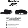 image:imageReebok Reflective Performance Visor  Running  Perofmance  Tennis  Golf  Sports  High Visibility  Lightweight  Quick Dry  Black
