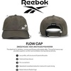image:imageReebok Running Flow Hat  Men  Women  Lightweight  Performance  Adjustable  Reflective  Low Profile  Athletic TrainingFlow  Acid YellowReflective