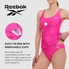 image:imageReebok Tankini Swimsuits for Women 2025 Two Piece Swim Tank Top and Bottom Set Athletic Womens Tankini Bathing SuitsPink