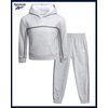 image:imageReebok Toddler Boys Cozy 2Piece Fleece Hoodie amp Sweatpants Jogger Set  Soft Warm Layer for Play or Casual Days Secure Ankle Cuffs and Easy Fit Built for Everyday Comfort Through Fall and WinterLight Grey Heather