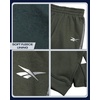image:imageReebok Toddler Boys Cozy 2Piece Fleece Hoodie amp Sweatpants Jogger Set  Soft Warm Layer for Play or Casual Days Secure Ankle Cuffs and Easy Fit Built for Everyday Comfort Through Fall and WinterDark Olive