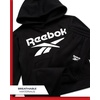 image:imageReebok Toddler Boys Cozy 2Piece Fleece Hoodie amp Sweatpants Jogger Set  Soft Warm Layer for Play or Casual Days Secure Ankle Cuffs and Easy Fit Built for Everyday Comfort Through Fall and WinterBlack Logo