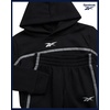 image:imageReebok Toddler Boys Cozy 2Piece Fleece Hoodie amp Sweatpants Jogger Set  Soft Warm Layer for Play or Casual Days Secure Ankle Cuffs and Easy Fit Built for Everyday Comfort Through Fall and WinterClassic Black