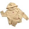 image:imageReebok Toddler Boys Cozy 2Piece Fleece Hoodie amp Sweatpants Jogger Set  Soft Warm Layer for Play or Casual Days Secure Ankle Cuffs and Easy Fit Built for Everyday Comfort Through Fall and WinterUtility Beige