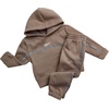 image:imageReebok Toddler Boys Cozy 2Piece Fleece Hoodie amp Sweatpants Jogger Set  Soft Warm Layer for Play or Casual Days Secure Ankle Cuffs and Easy Fit Built for Everyday Comfort Through Fall and WinterTaupe