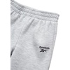 image:imageReebok Toddler Boys Cozy 2Piece Fleece Hoodie amp Sweatpants Jogger Set  Soft Warm Layer for Play or Casual Days Secure Ankle Cuffs and Easy Fit Built for Everyday Comfort Through Fall and WinterLight Grey Heather Logo