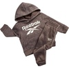 image:imageReebok Toddler Boys Cozy 2Piece Fleece Hoodie amp Sweatpants Jogger Set  Soft Warm Layer for Play or Casual Days Secure Ankle Cuffs and Easy Fit Built for Everyday Comfort Through Fall and WinterBrown