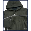 image:imageReebok Toddler Boys Cozy 2Piece Fleece Hoodie amp Sweatpants Jogger Set  Soft Warm Layer for Play or Casual Days Secure Ankle Cuffs and Easy Fit Built for Everyday Comfort Through Fall and WinterDark Olive