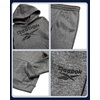 image:imageReebok Toddler Boys Cozy 2Piece Fleece Hoodie amp Sweatpants Jogger Set  Soft Warm Layer for Play or Casual Days Secure Ankle Cuffs and Easy Fit Built for Everyday Comfort Through Fall and WinterDark Grey