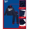 image:imageReebok Toddler Boys Cozy 2Piece Fleece Hoodie amp Sweatpants Jogger Set  Soft Warm Layer for Play or Casual Days Secure Ankle Cuffs and Easy Fit Built for Everyday Comfort Through Fall and WinterVector Navy