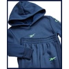image:imageReebok Toddler Boys Cozy 2Piece Fleece Hoodie amp Sweatpants Jogger Set  Soft Warm Layer for Play or Casual Days Secure Ankle Cuffs and Easy Fit Built for Everyday Comfort Through Fall and WinterDusty Blue
