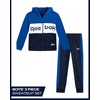 image:imageReebok Toddler Boys Fleece FullZip Hoodie amp Jogger Set for School amp Play  Cozy Soft Fabric Feel Ribbed Cuffs amp Elastic Waistband Stay Put Through Active Play Colorblock Style Pairs with SneakersVector Navy