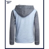 image:imageReebok Toddler Boys Fleece FullZip Hoodie amp Jogger Set for School amp Play  Cozy Soft Fabric Feel Ribbed Cuffs amp Elastic Waistband Stay Put Through Active Play Colorblock Style Pairs with SneakersLight Grey Heather